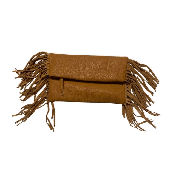 Shirleah Fringe Clutch - Picture 1 of 5
